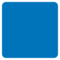 Blue Square emoji on Microsoft